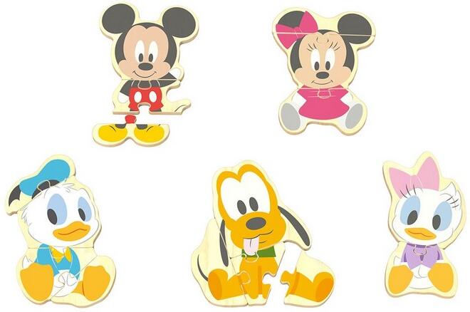 Mickey puzzle, 12 x 9,6 x 0,4 cm