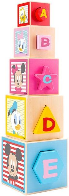 Mickey pyramida vkládačka 12 x 12 x 45 cm