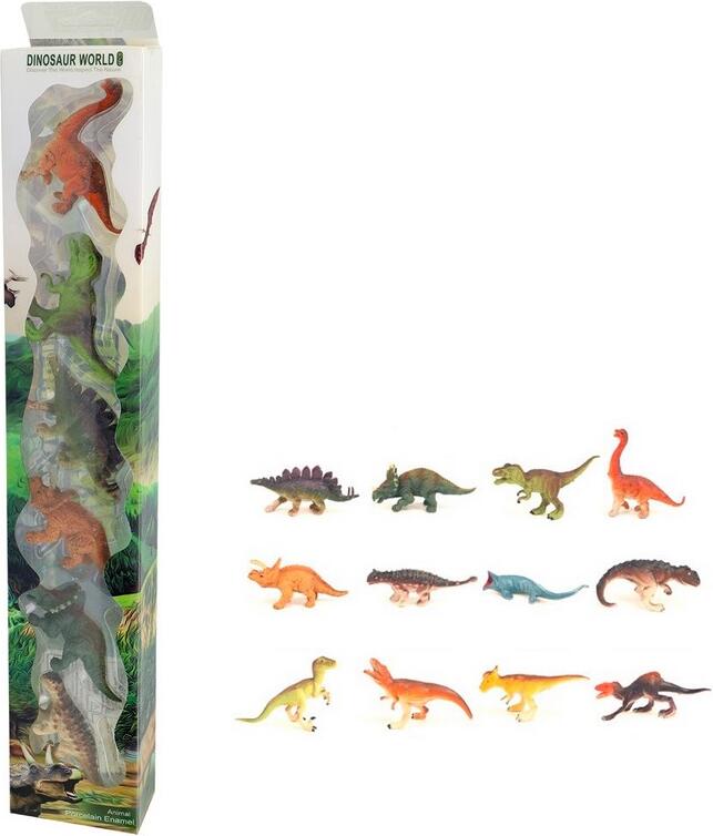 MaDe Dinosauři, 6 ks, 7x4x46cm