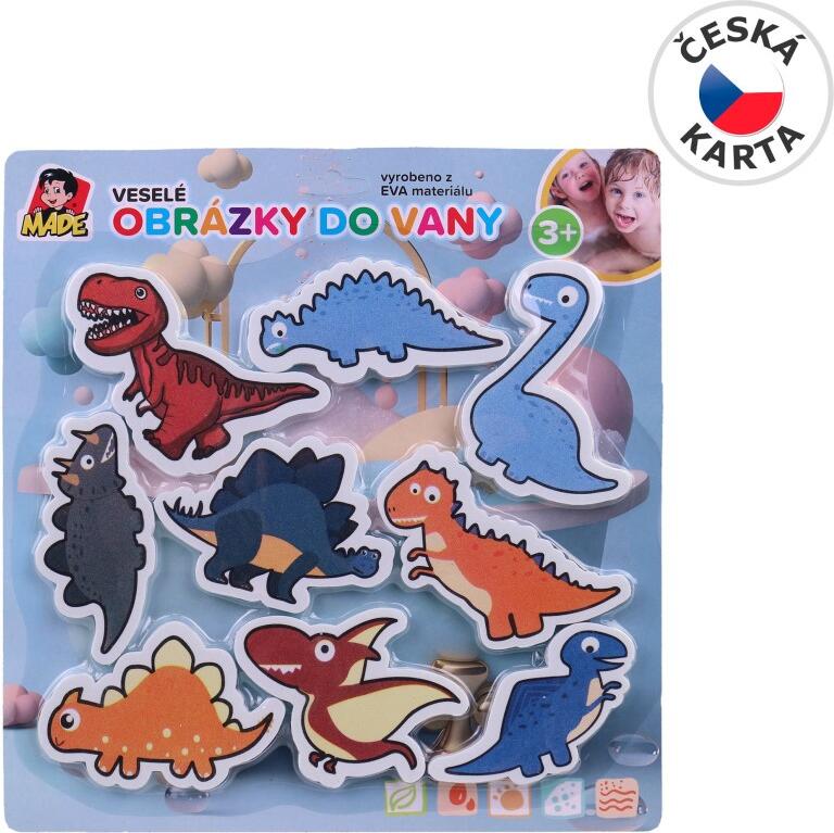 Dinosauři do vany, soft, 29 x 1 x 31 cm