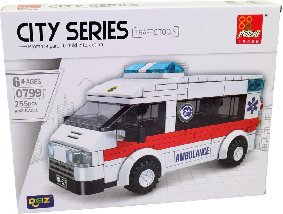 Malý mechanik kostky, ambulance, 255 kostek