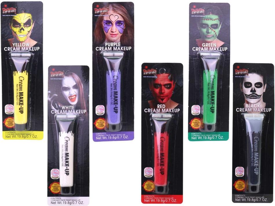 Make - up na Halloween, 21,5 x 6,5 x 2 cm