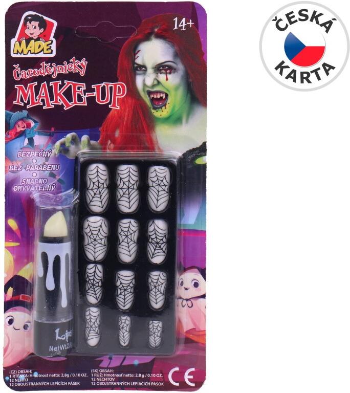 Halloweenské doplňky, rtěnka