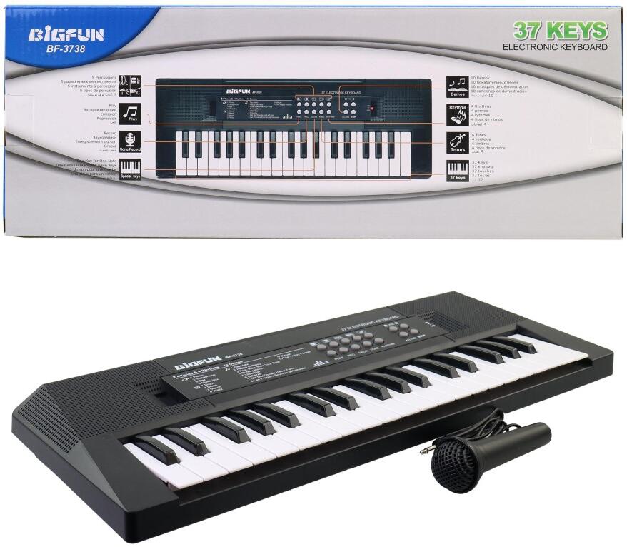 Elektronické piáno na baterie