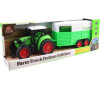 Traktor s přívěsem, 40 x 10 x 14cm