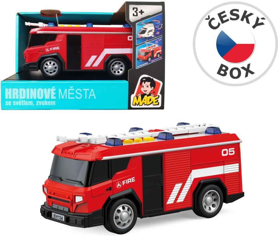Auto hasiči, 1:24 s bateriemi