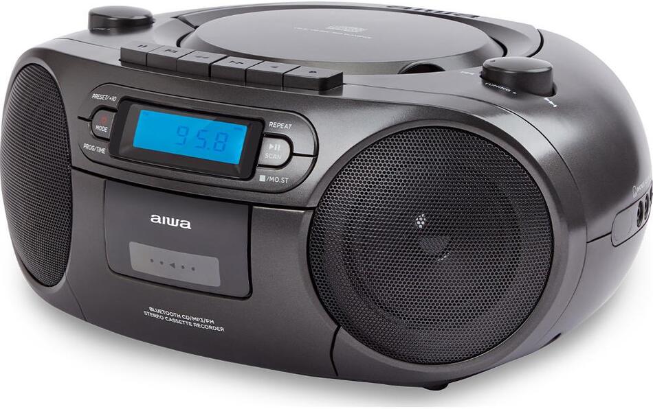 RC-250BK RADIOMAG CD/TAPE/MP3/BT AIWA