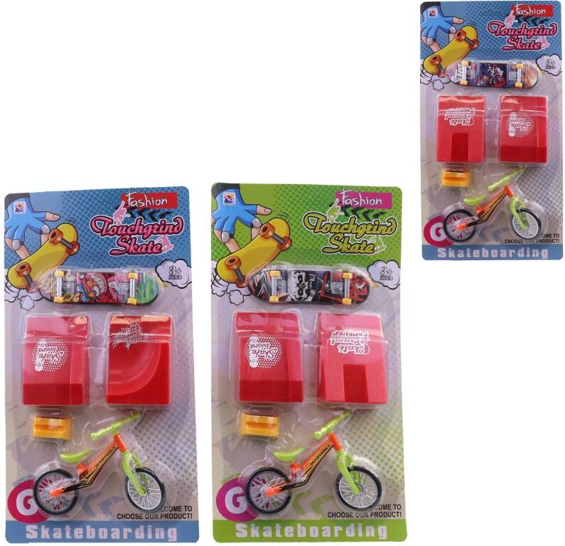 Skateboard na prst s kolem Made 22467, 27,5x15x2,5cm