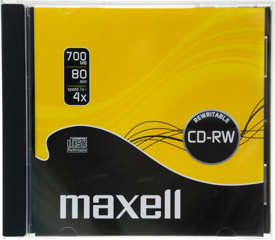 Disk Maxell CD-RW 700MB 4x 1PK JC 624860