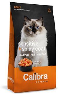 Calibra Cat EXPERT+ Adult Sensitive & Shiny coat 6kg