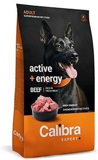 Calibra Dog EXPERT+ Adult Active & Energy Beef 12kg