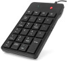 C-TECH klávesnice KBN-01, numerická, 23 kláves, USB slim black