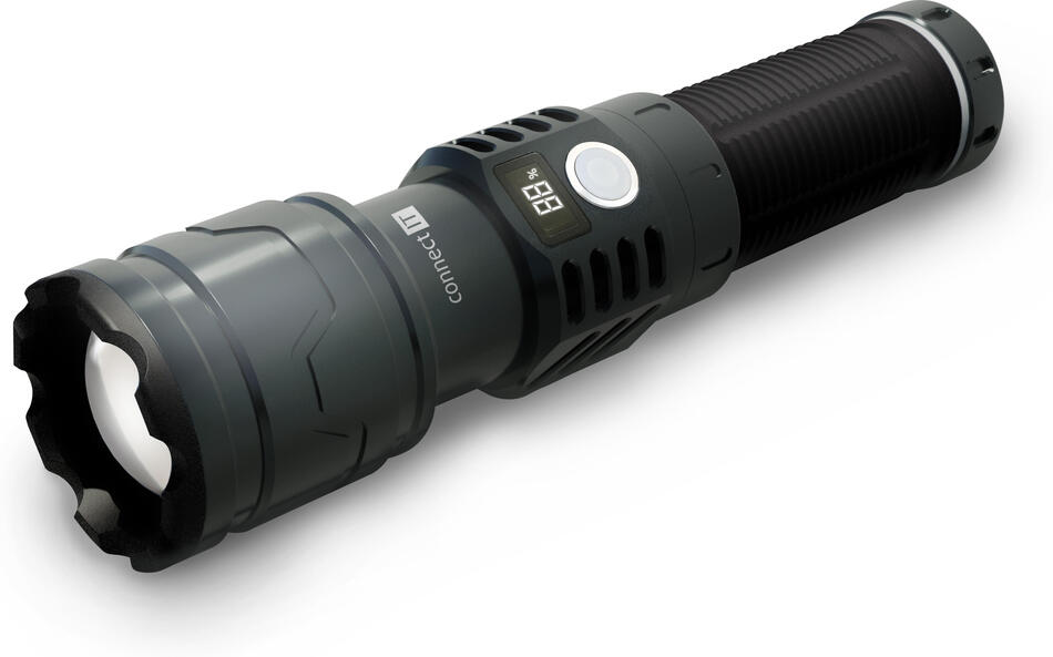 CONNECT IT GLEAM PRO 1000R LED ruční svítilna dobíjecí,1000lm, ANTRACIT (CLI-9150-AN)
