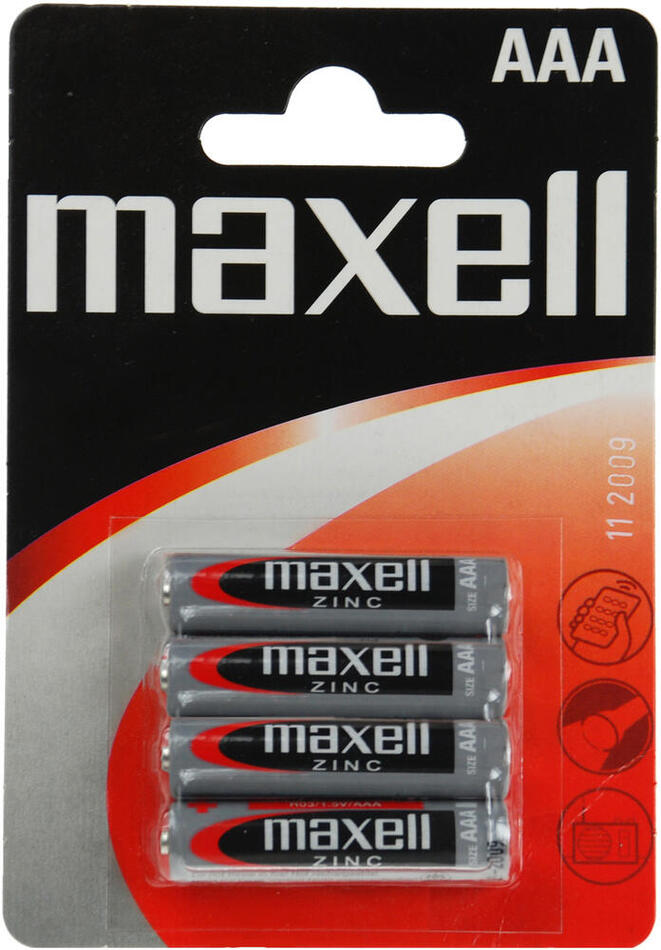 Baterie MAXELL R03 AAA 4BP