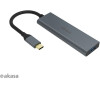 AKASA - externí USB hub - USB typ-C na 4 x USB 3.0 (AK-CBCA25-18BK)