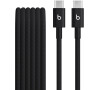 Apple beats 240W USB-C/USB-C Braided Cable (3m)- Black (MHX64EE/A)