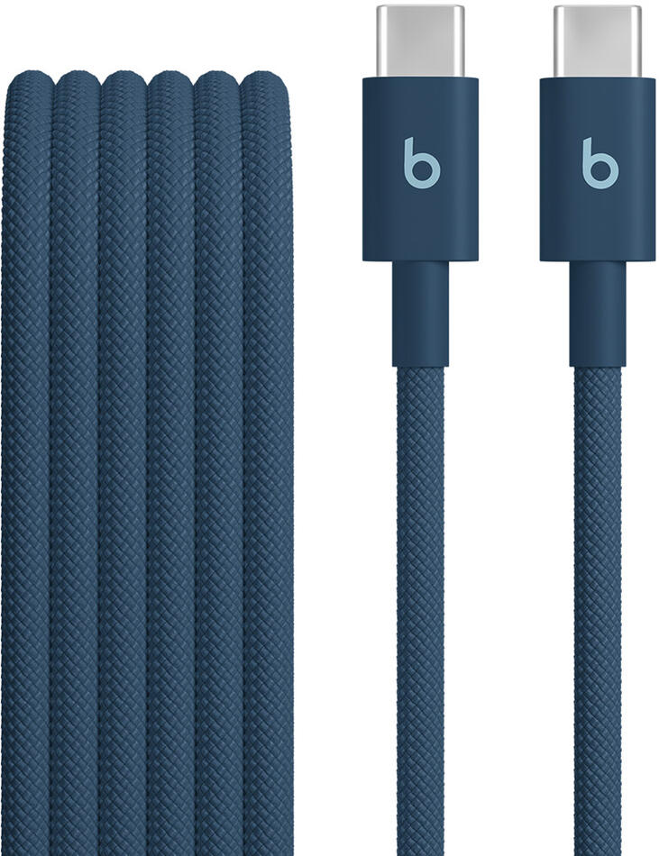 Apple beats 240W USB-C/USB-C Braided Cable (3m)-N.Navy (MHX84EE/A)