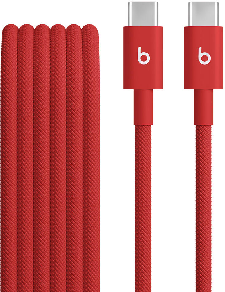 Apple beats 240W USB-C/USB-C Braided Cable (3m)- Red (MHX94EE/A)