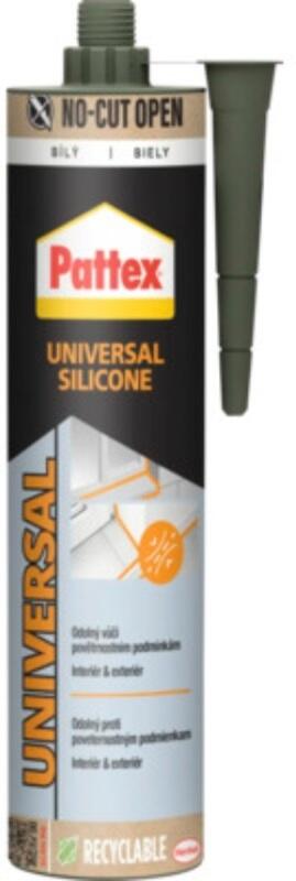 PATTEX Univerzální silikon, bílý, 280 ml