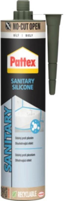 PATTEX Sanitární silikon, bílý, 280 ml