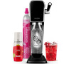 Výrobník sody SodaStream ART Black Malina Zero Mpack