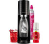 Výrobník sody SodaStream TERRA Black Malina Zero Mpack