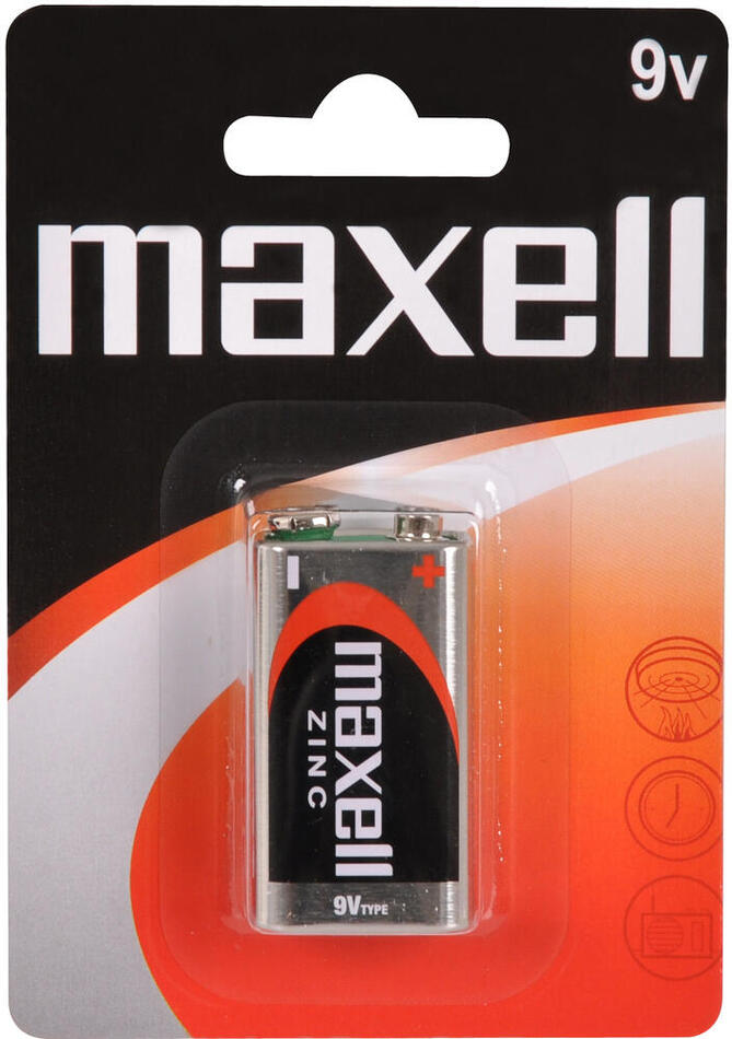 Baterie MAXELL 6F22 1BP 9V