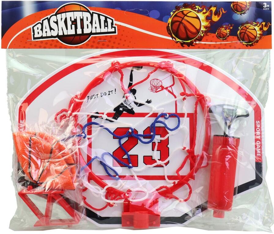 Basketbalový koš Made 23226 s příslušenstvím, 39 x 33 x 5 cm