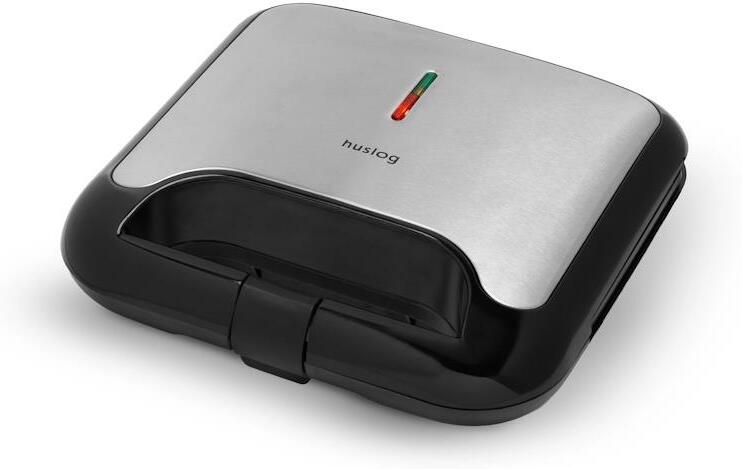 Sendvičovač Huslog grill 750W stříbrný