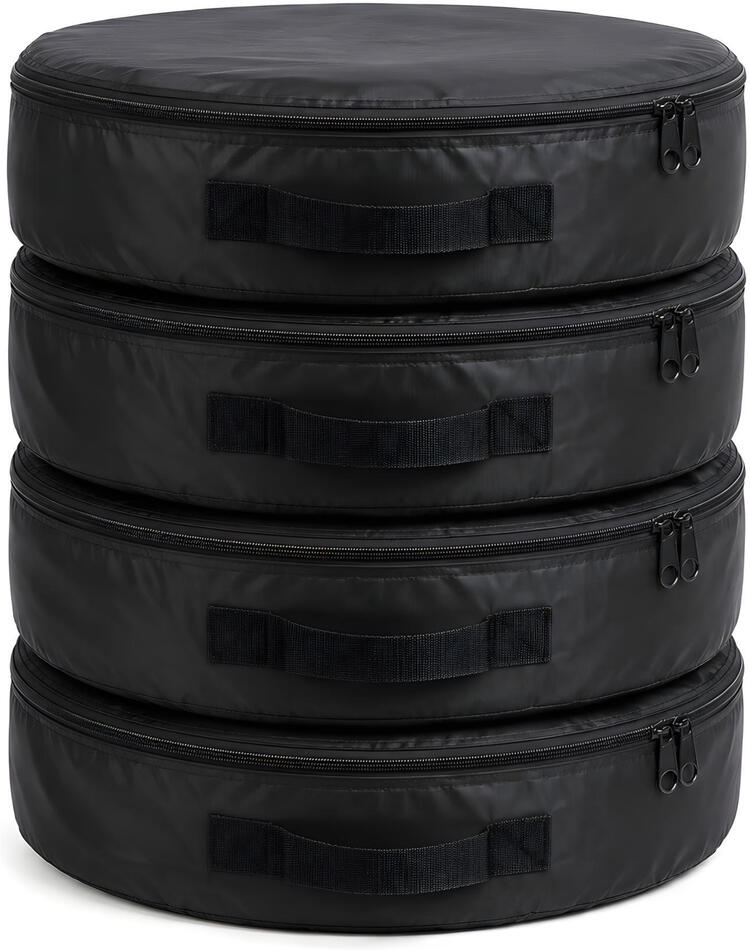 Sada obalů na pneumatiky CAR TIRE COVER PRO S, max. průměr 57 x 16 cm, 4 ks SIXTOL