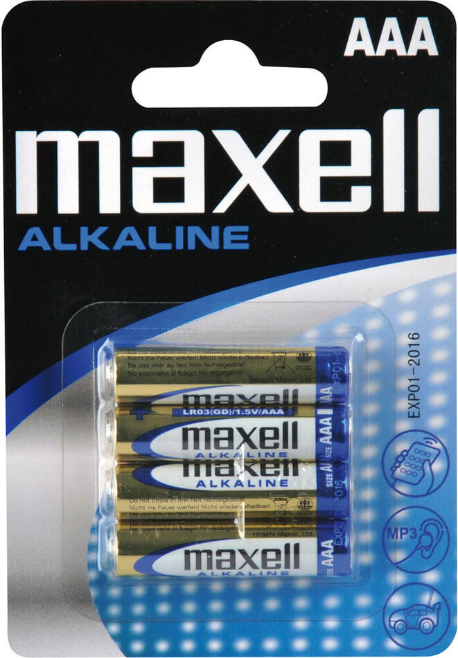 Baterie MAXELL LR03 4BP AAA