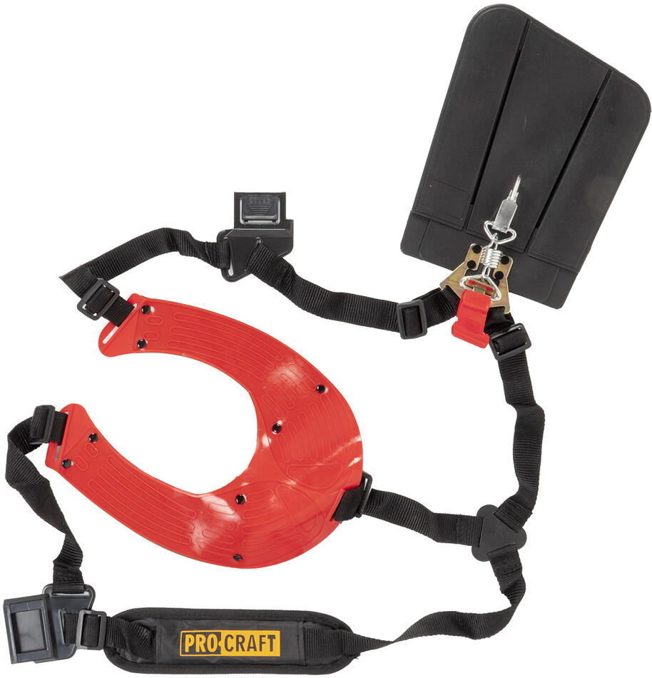 Popruh dvouramenný batohový a pásový pro křovinořez Procraft / 1E40F-20SH/CH