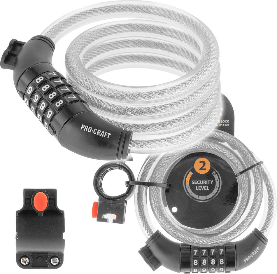 Kódový zámek na kolo Procraft SC1200.12C / SC1200.12C