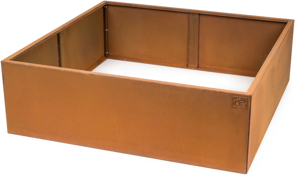 Vyvýšený záhon G21 102 x 32 x 102 cm, Corten