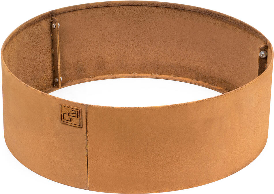 Zahradní obrubník G21 60 x 20 cm, kruhový, Corten
