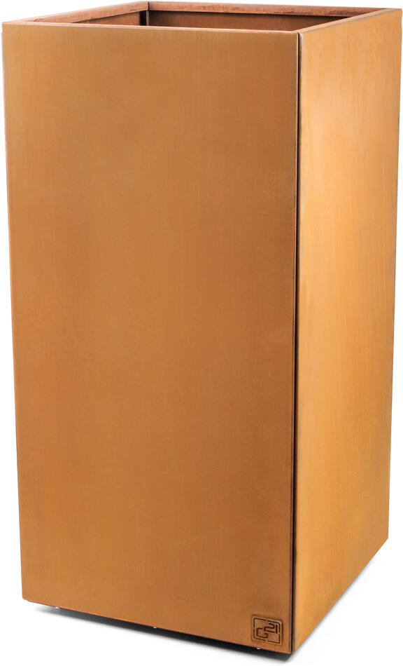 Květináč G21 Corten Square, 50 x 100 x 50 cm