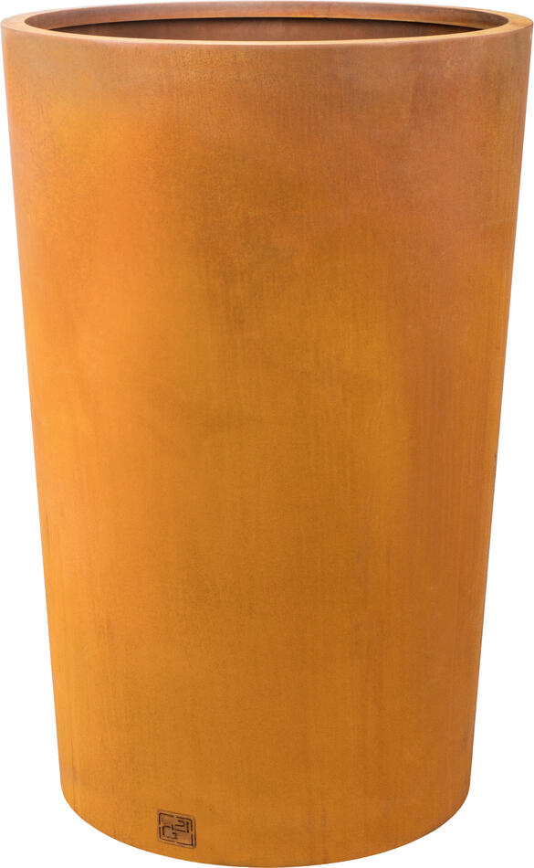Květináč G21 Corten Round, 65 x 100 x 65 cm