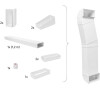 Sada potrubí pro instalaci Electrolux ComboHob M2CKCF01C