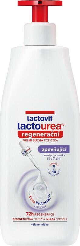 Lactovit Zpevňující tělové mléko s dávkovačem, 400 ml