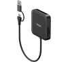 Rollei 4-in-1 Card Reader for SD, CF, MS & microSD (25102)