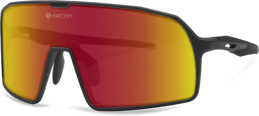 Hatchey Target deep red, black