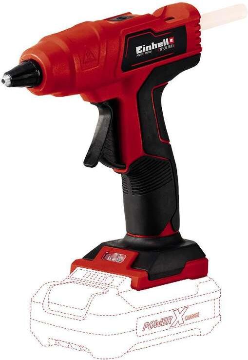 Lepící pistole Einhell TE-CG 18 Li-Solo Expert bez baterie