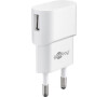 Adaptér 230V na USB max.1A, bílý