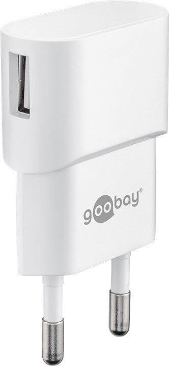 Adaptér 230V na USB max.1A, bílý