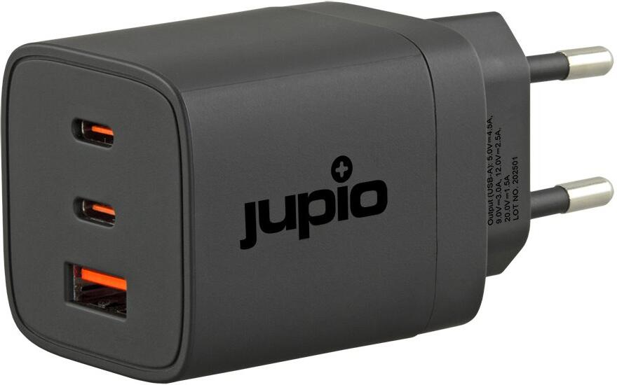 Adaptér Jupio Triple USB (2C1A) GaN Charger 65W