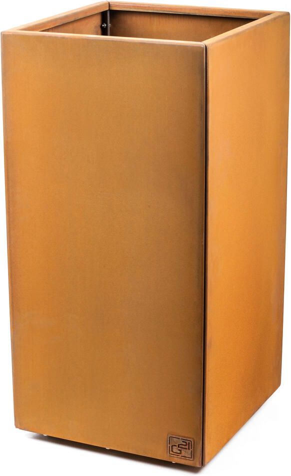 Květináč G21 Corten Square, 40 x 80 x 40 cm