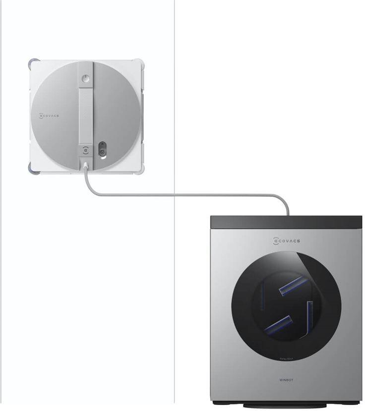 Robotický čistič oken Ecovacs WINBOT W3 OMNI SILVER