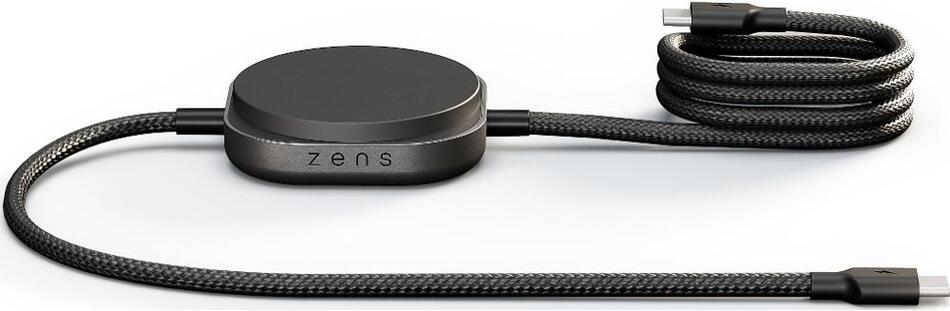 Nabíjecí stanice Qi Zens USB C-C Pro 2 2v1 Qi2 nabíječk