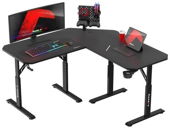 Stůl herní HUZARO Hero 7.3 Black 140cm