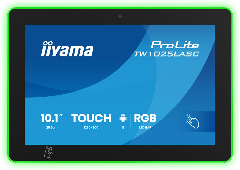 10" IIYAMA TW1025LASC-B3PNR:IPS,HD,cam,mic